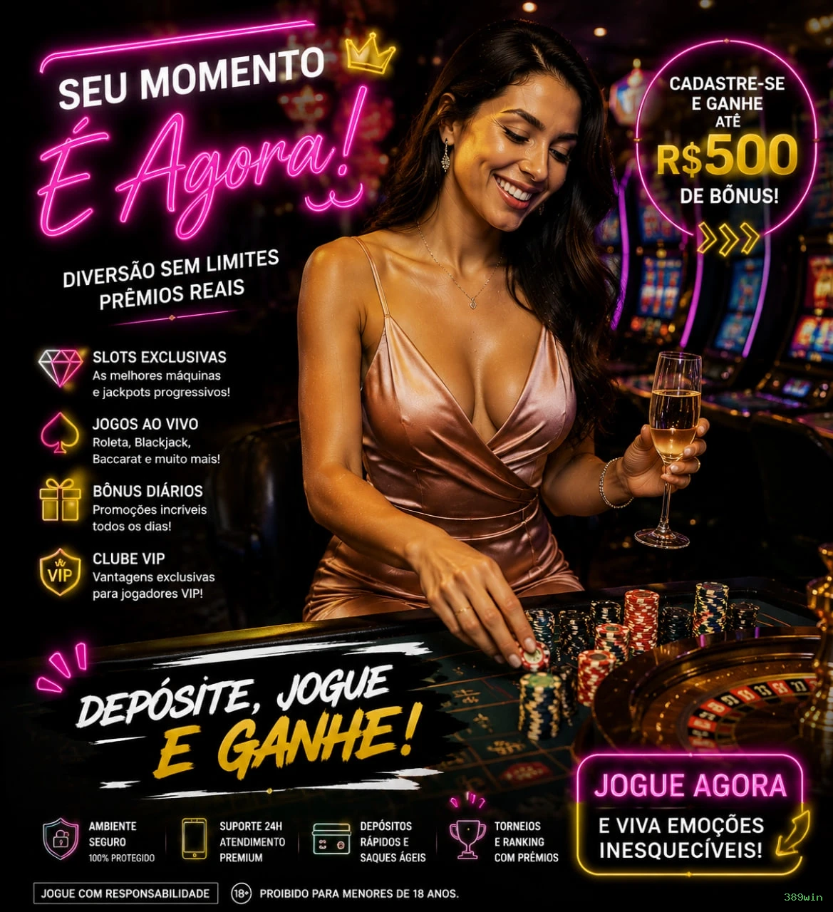 Programa VIP 389win - benefícios exclusivos